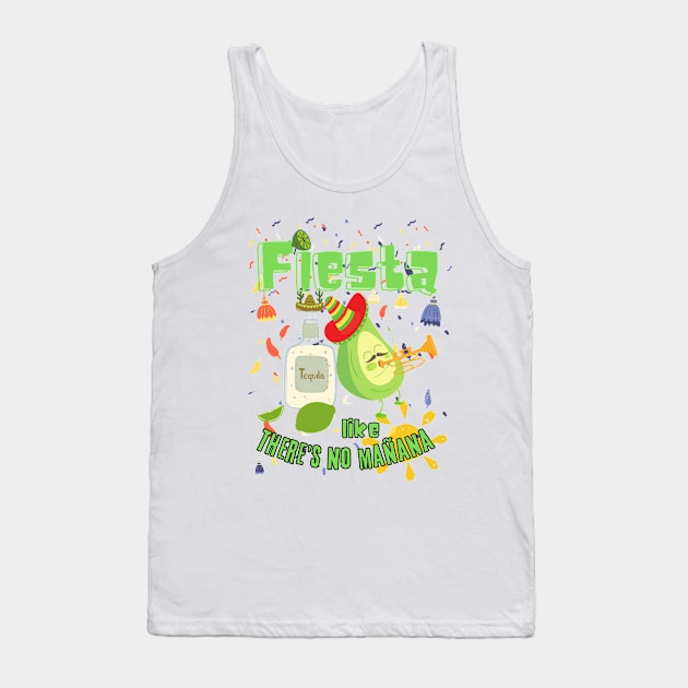 Fiesta Tank Top by Toonstruction